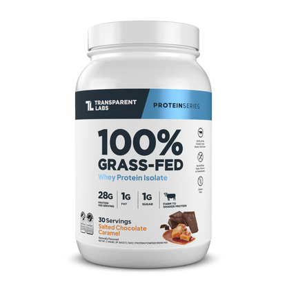 Transparent Labs 100% Grass-Fed Whey Isolate Protein
