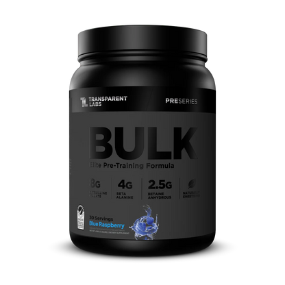 Transparent Labs Bulk Black