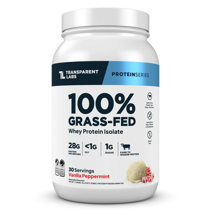 Transparent Labs 100% Grass-Fed Whey Isolate Protein