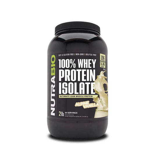 NutraBio Whey Isolate Protein