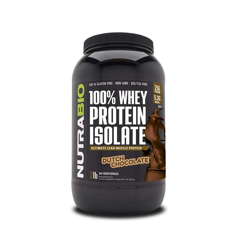 NutraBio Whey Isolate Protein