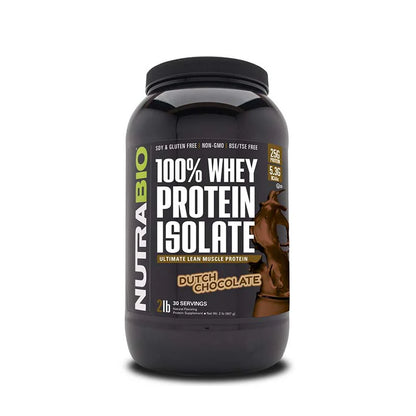 NutraBio Whey Isolate Protein