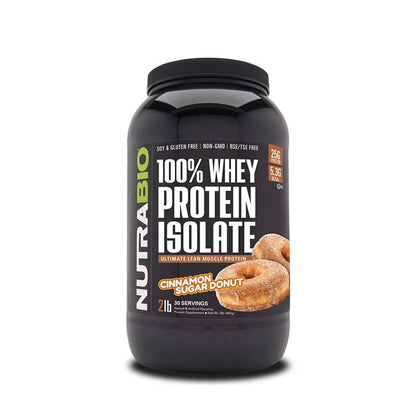 NutraBio Whey Isolate Protein