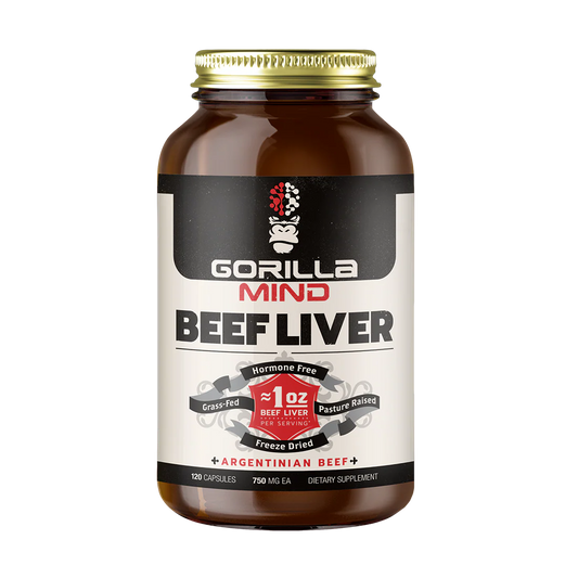 Gorilla Mind Beef Liver Capsules