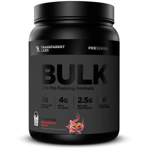 Transparent Labs Bulk Black