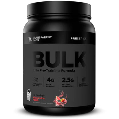 Transparent Labs Bulk Black