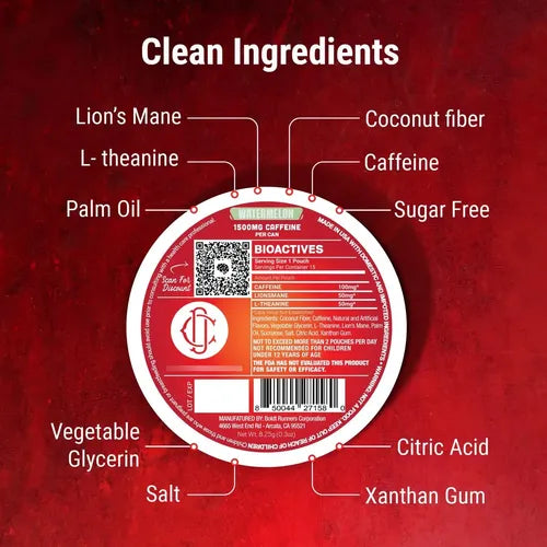 Cannadips Brain Fuel Nootropics Pouches