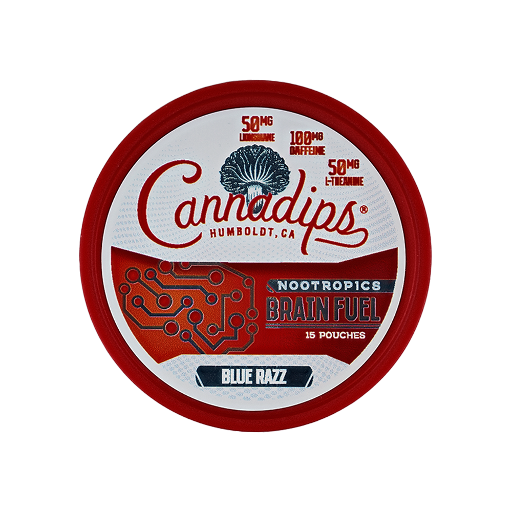 Cannadips Brain Fuel Nootropics Pouches
