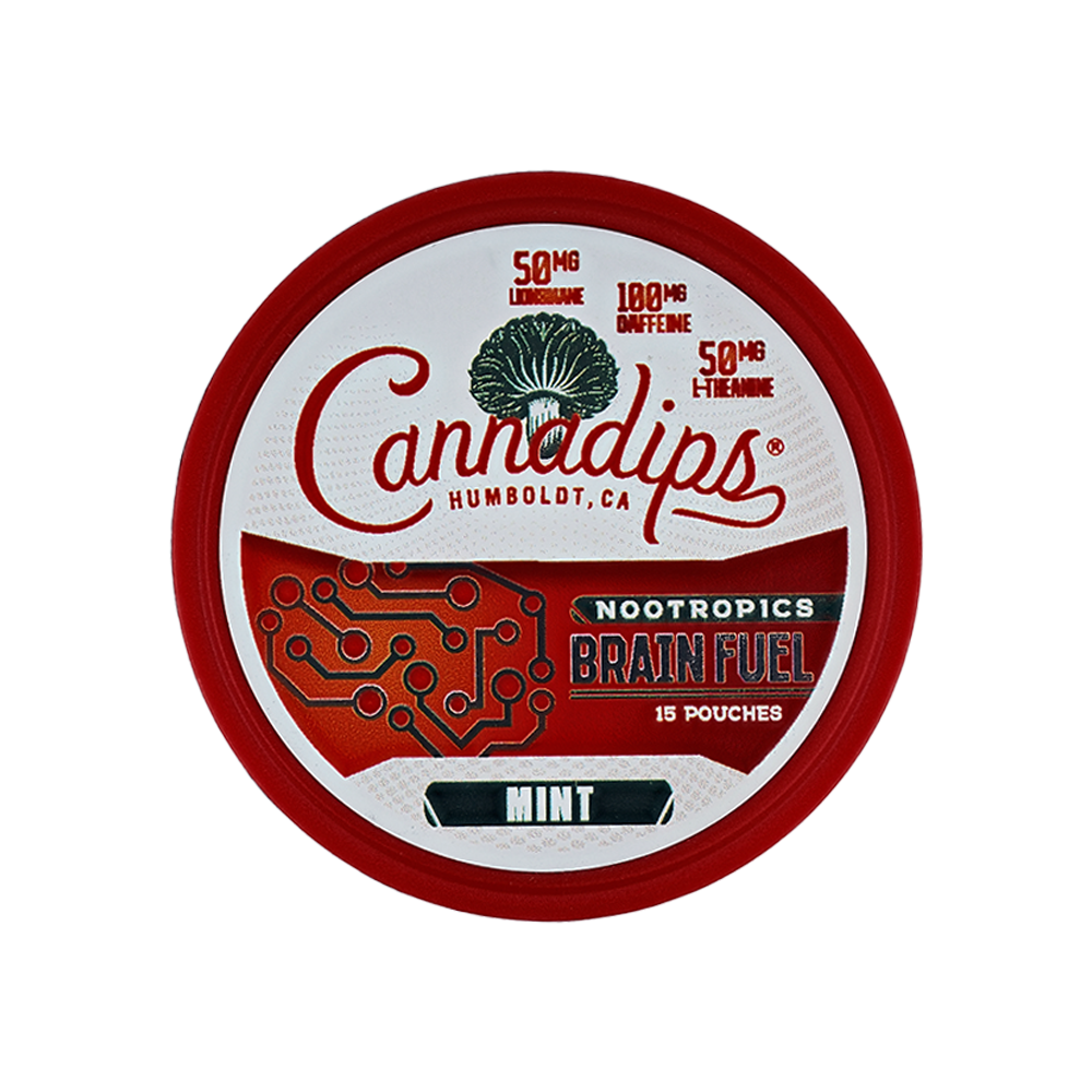 Cannadips Brain Fuel Nootropics Pouches
