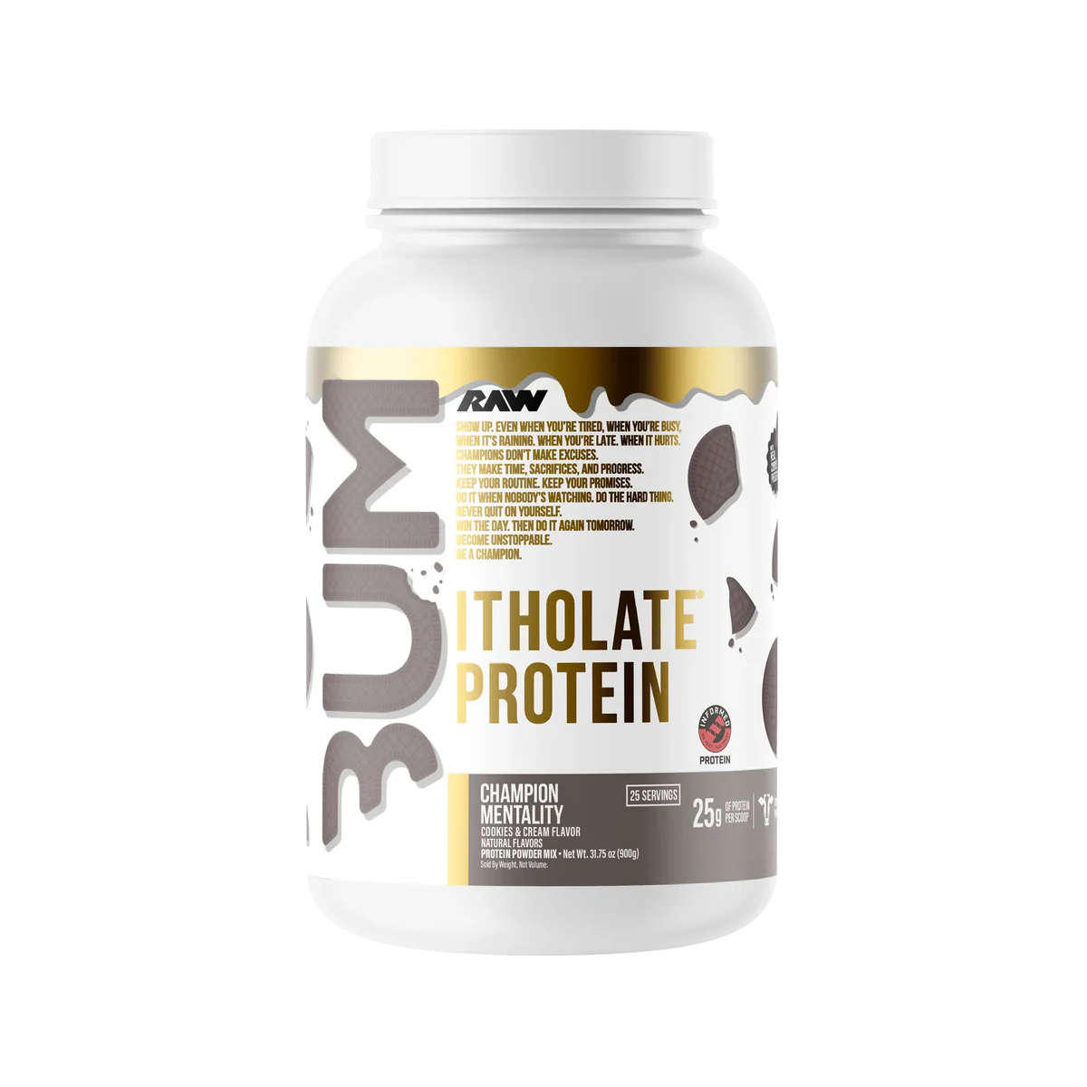 RAW BUM Itholate Protein