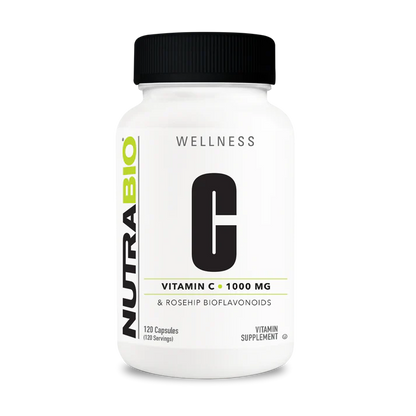 Nutrabio Vitamin C 1000mg with Rose Hips