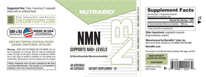 NMN Nutrabio (Nicotinamide Mononucleotide)