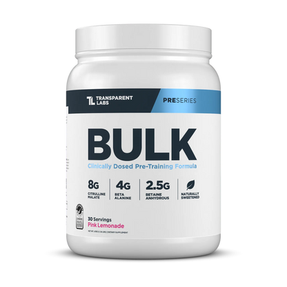Transparent Labs Bulk