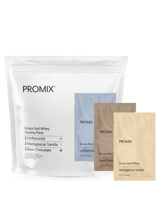 Promix Grass-Fed Whey Variety Pack