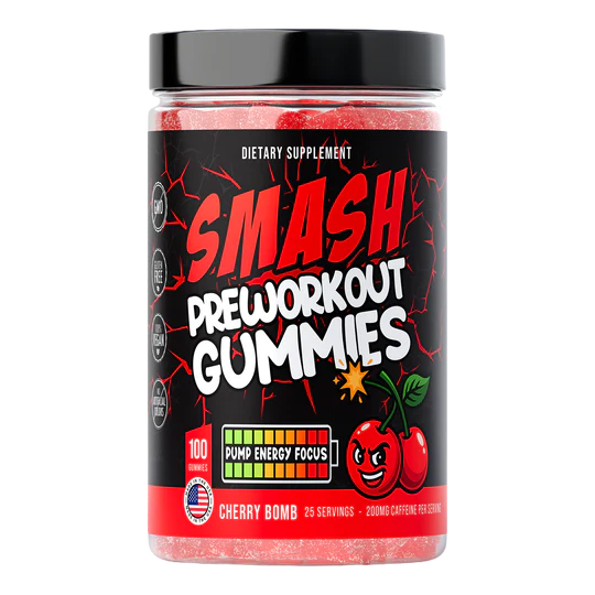 Smash Pre Workout Gummies