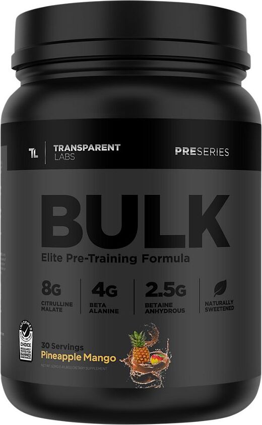 Transparent Labs Bulk Black