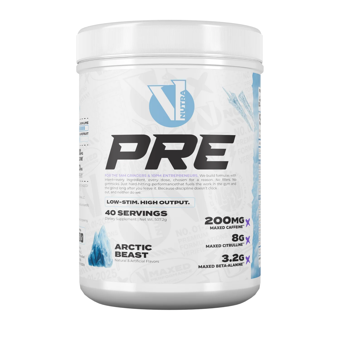 V1  Nutra Daily Pre-Workout