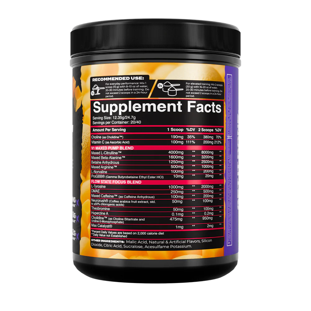 V1  Nutra Daily Pre-Workout