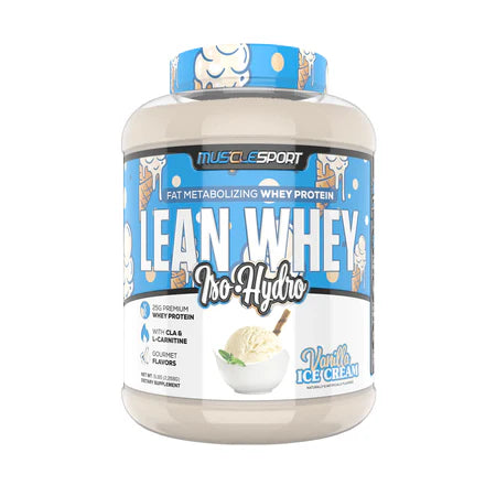 Musclesport Lean Whey Iso Hydro Protein 5LB